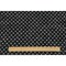 Black/Gold Sparkle Brushed Crochet/Mesh Knit Sweater Fabric By the Yard